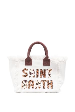 fringed-detail tote bag SAINT BARTH KIDS | COL000100326L